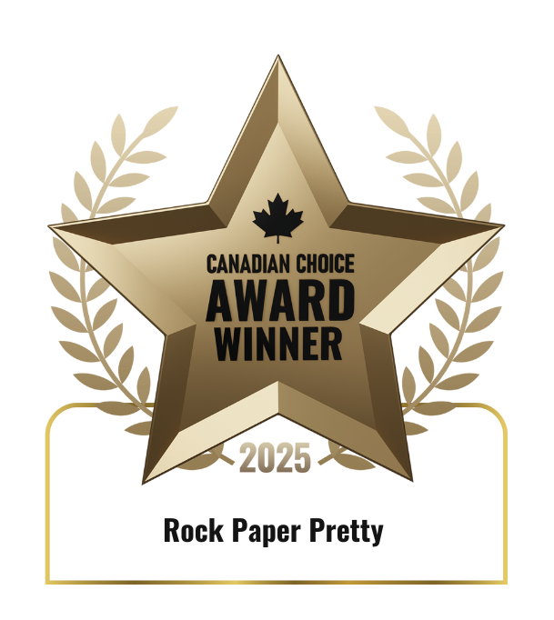 Canadian Choice award winner 2025- Rock Paper Pretty