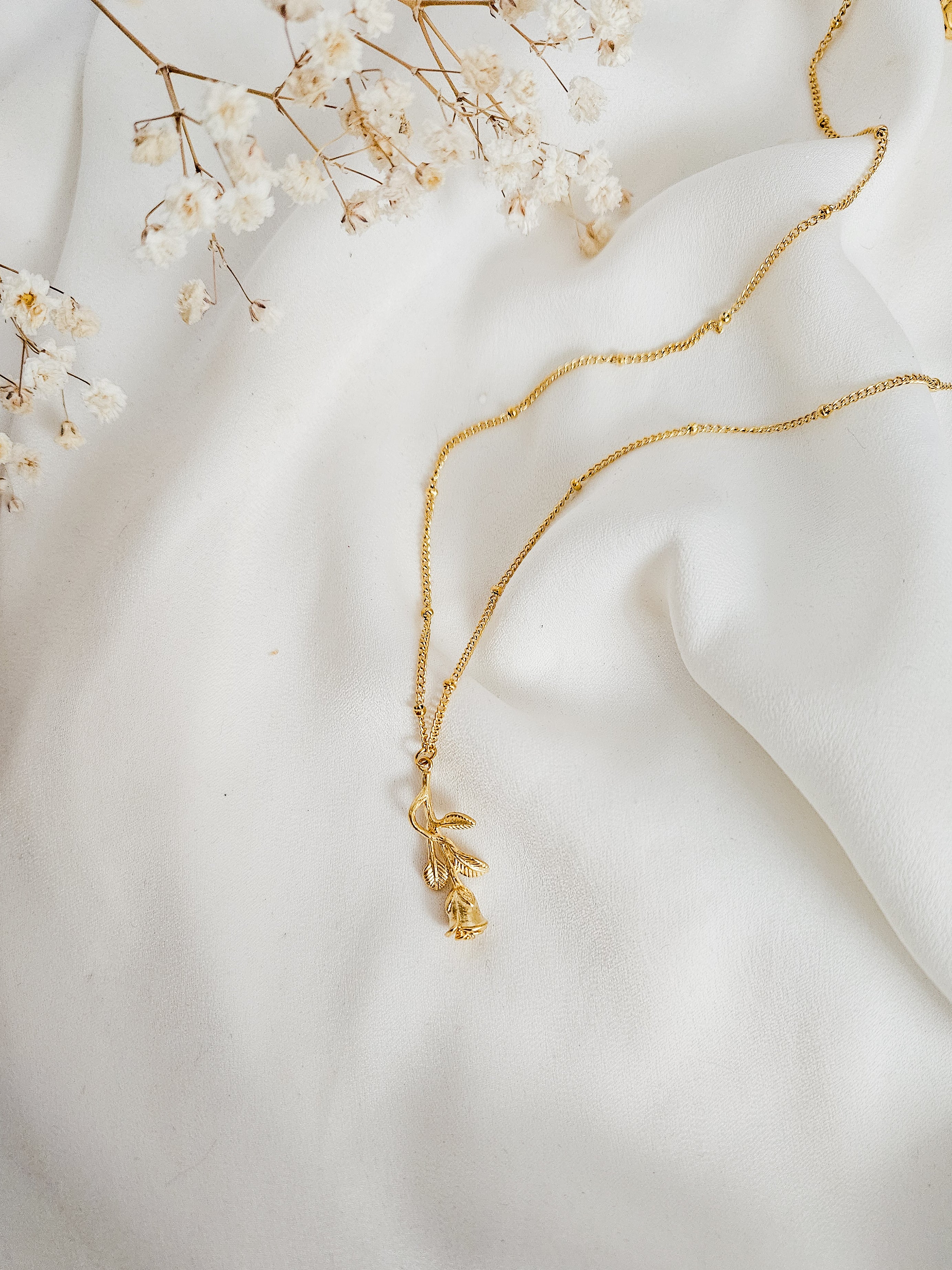Enchanted Rose Necklace