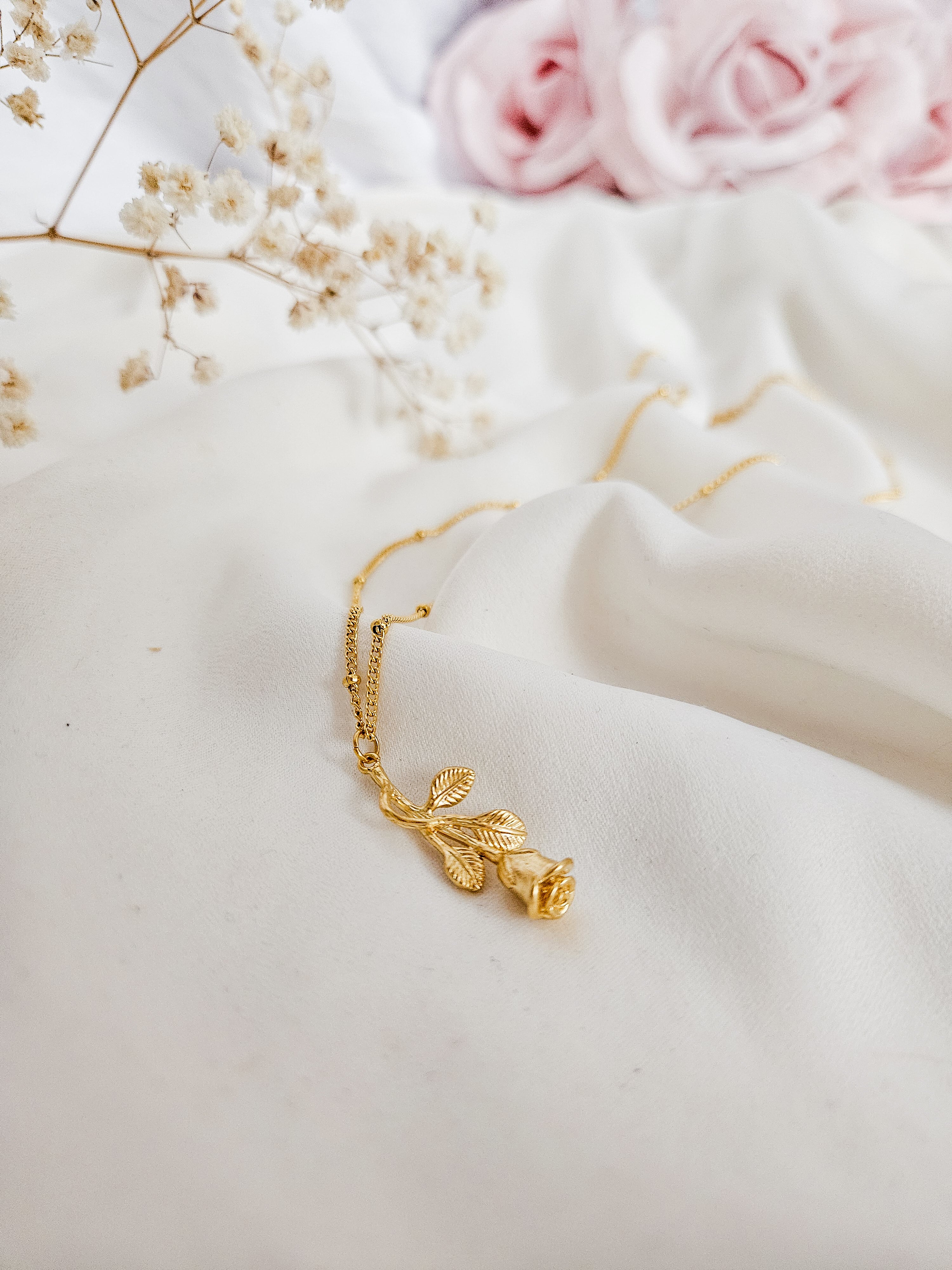 Enchanted Rose Necklace