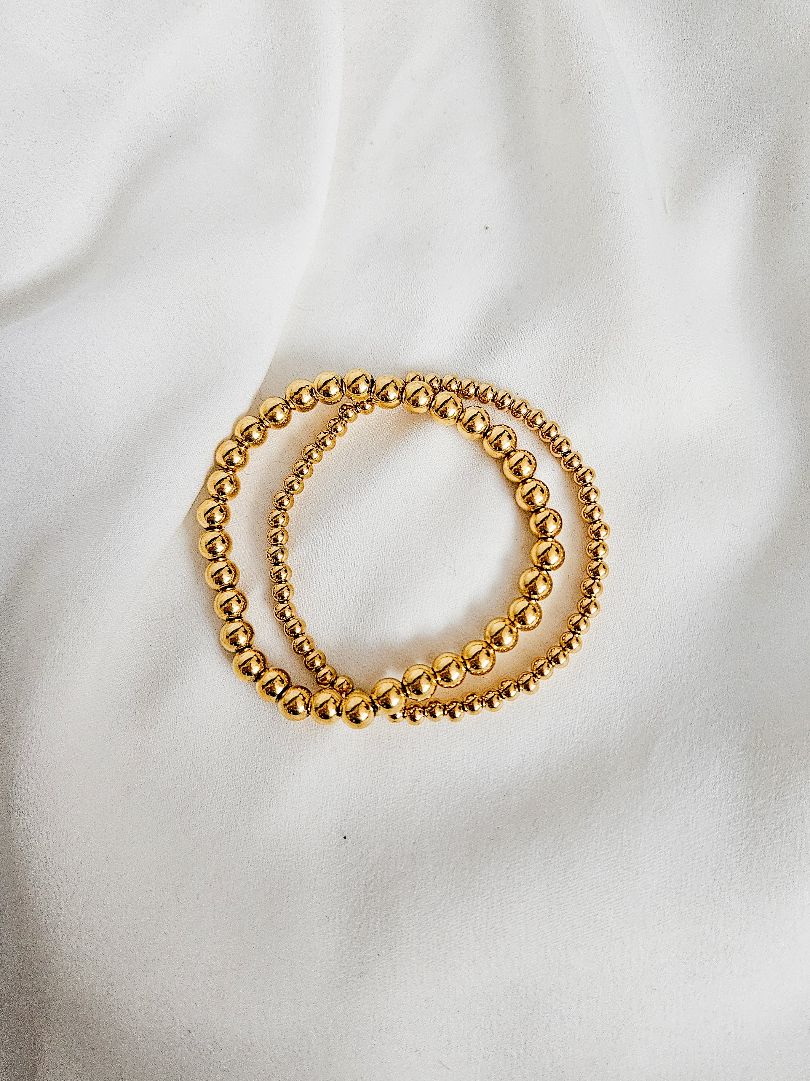 Gold Everyday Bracelet- 6mm