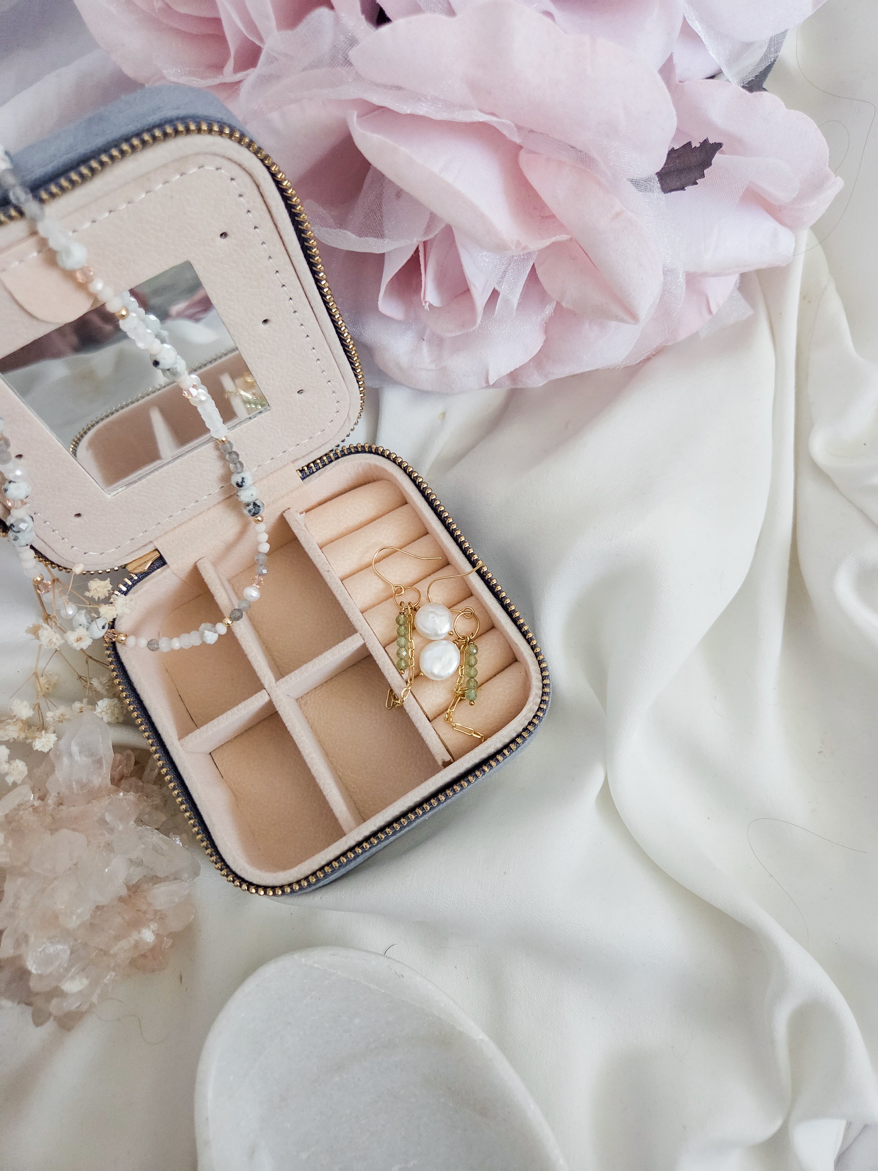 Luxe Velvet Jewelry Box