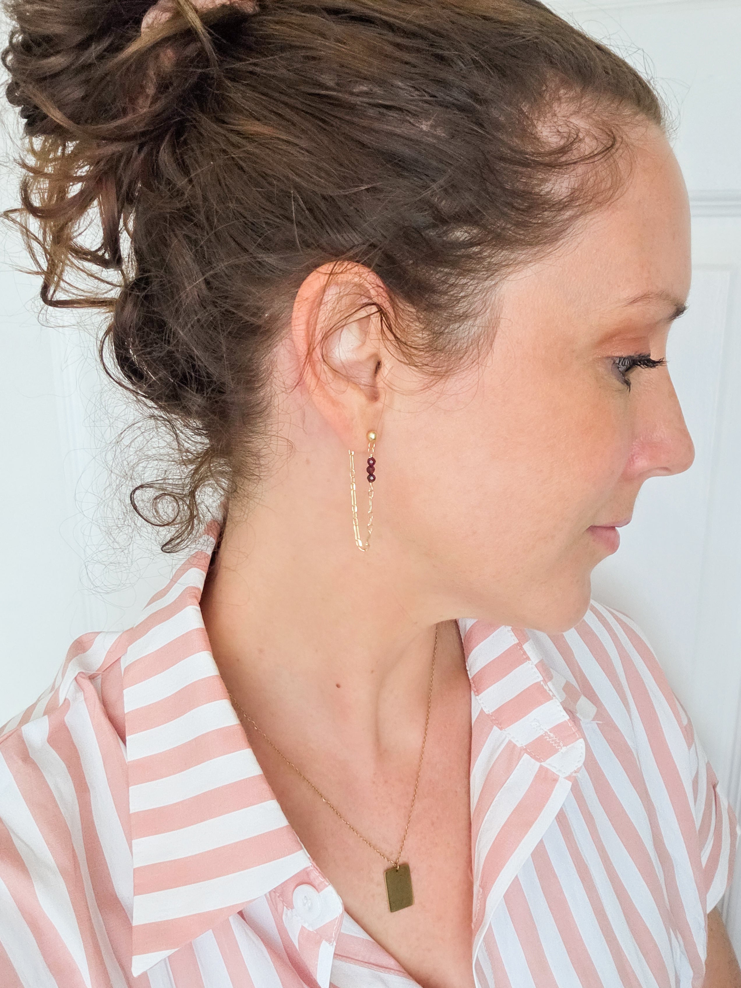Jet Earrings