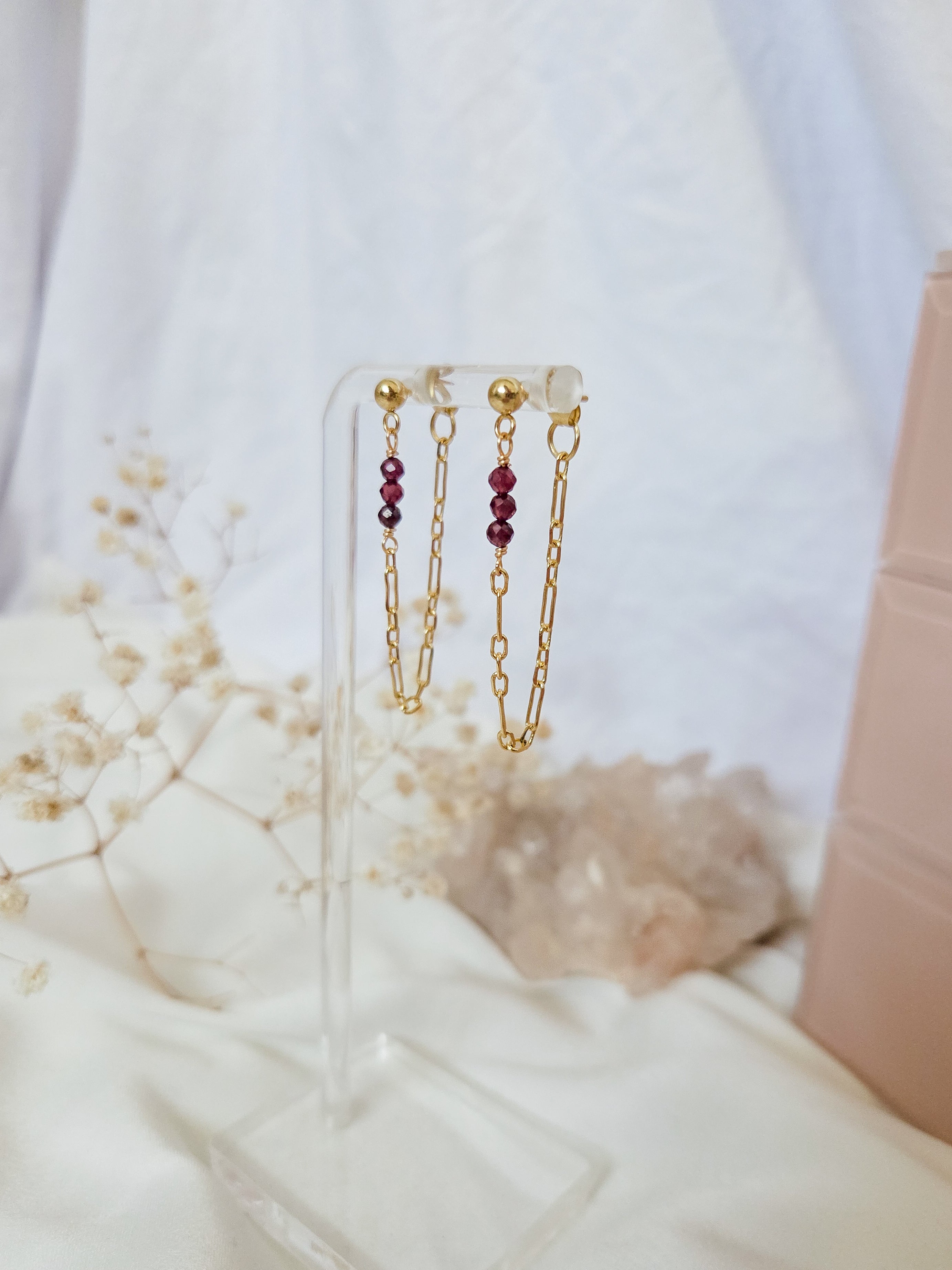 Jet Earrings