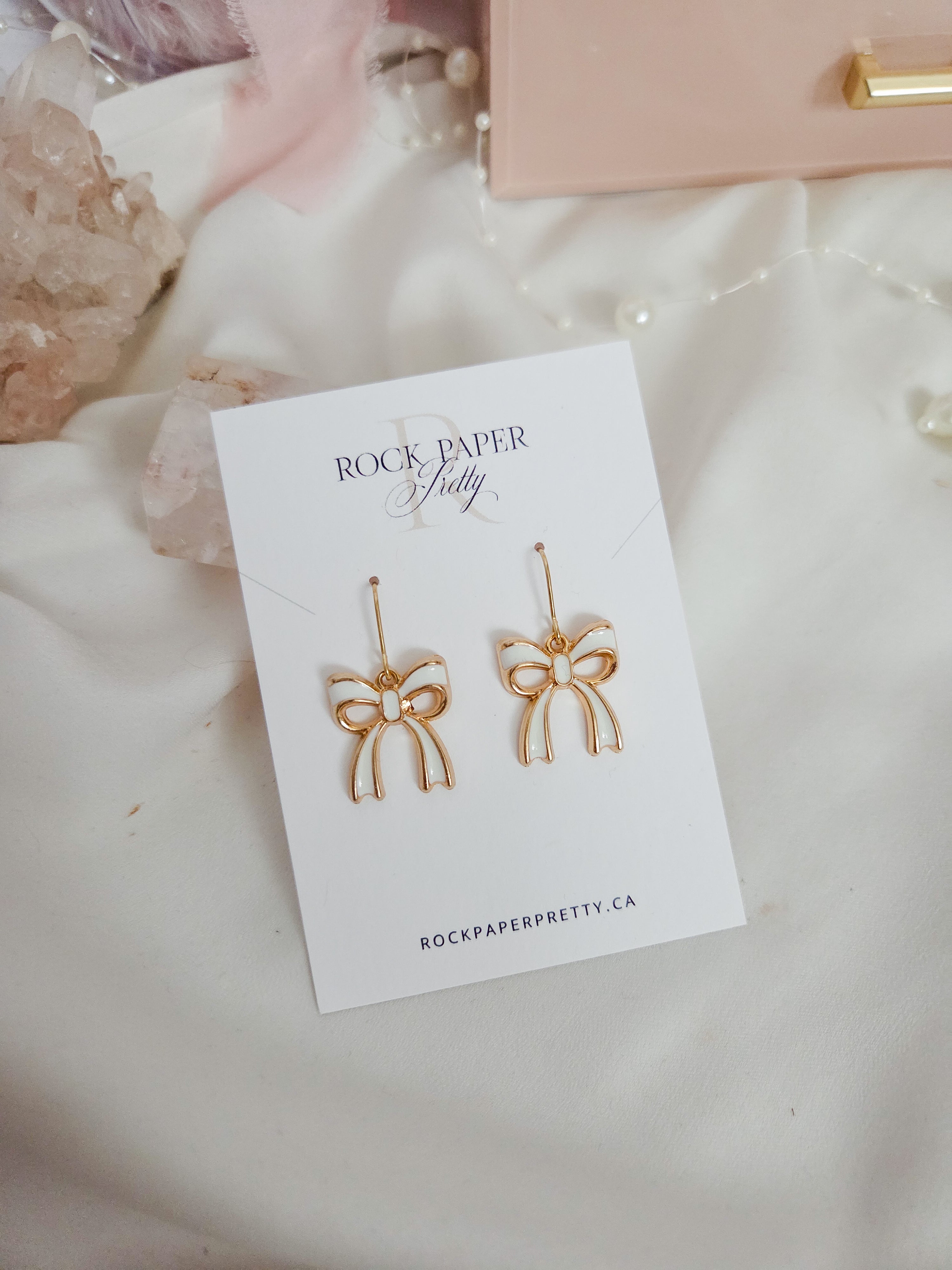 Olivia Bow Earrings