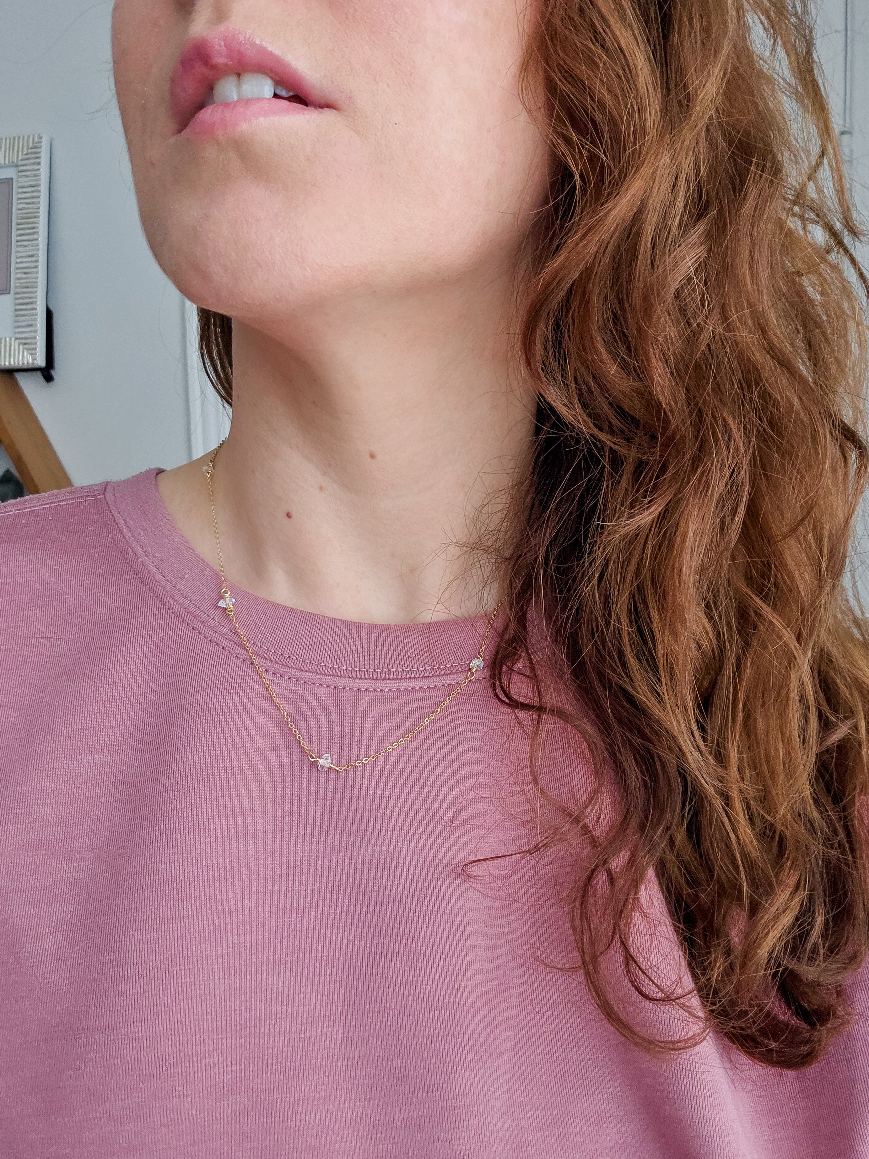 Champagne Necklace - 14k Gold Filled