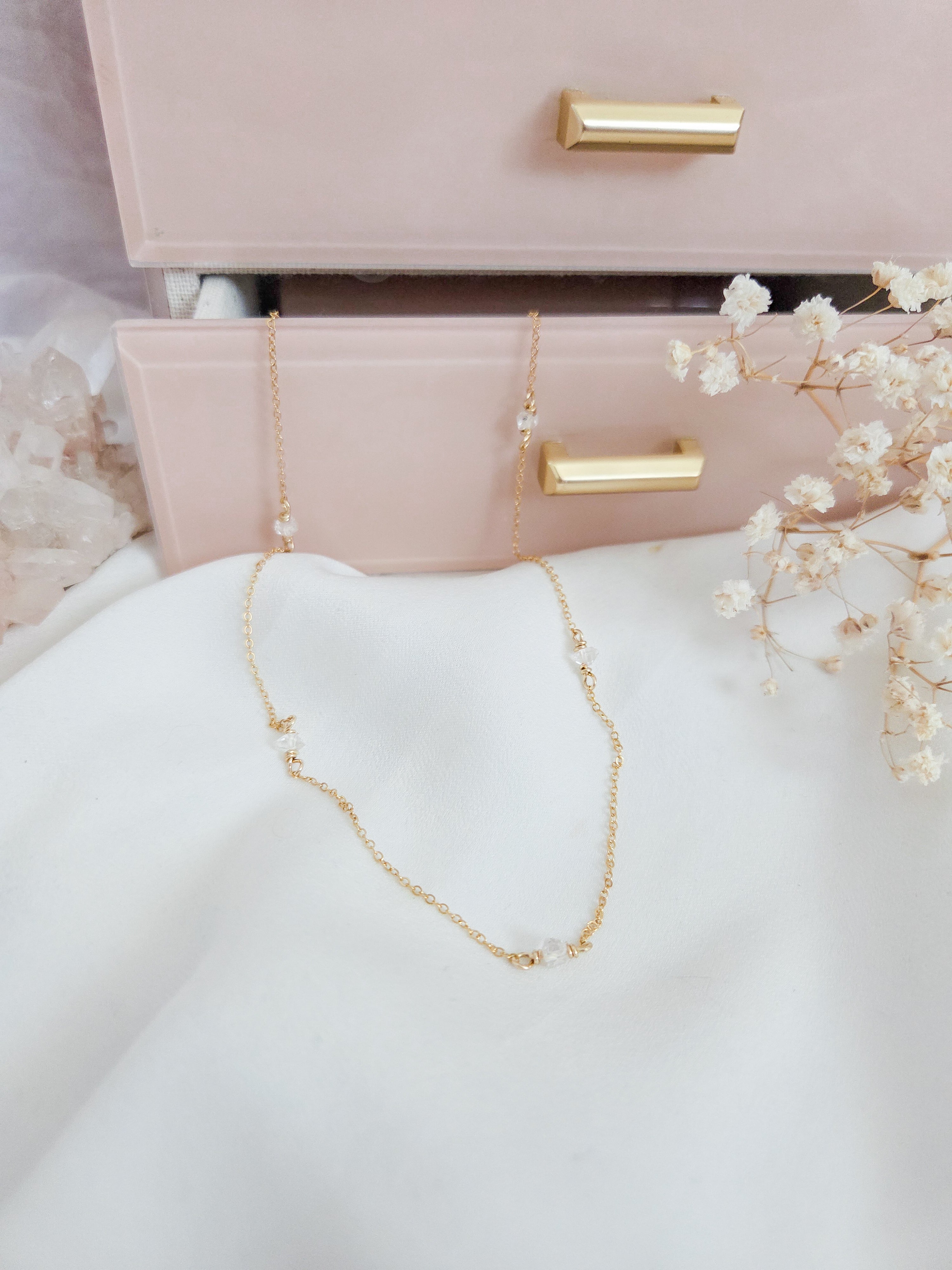 Champagne Necklace - 14k Gold Filled