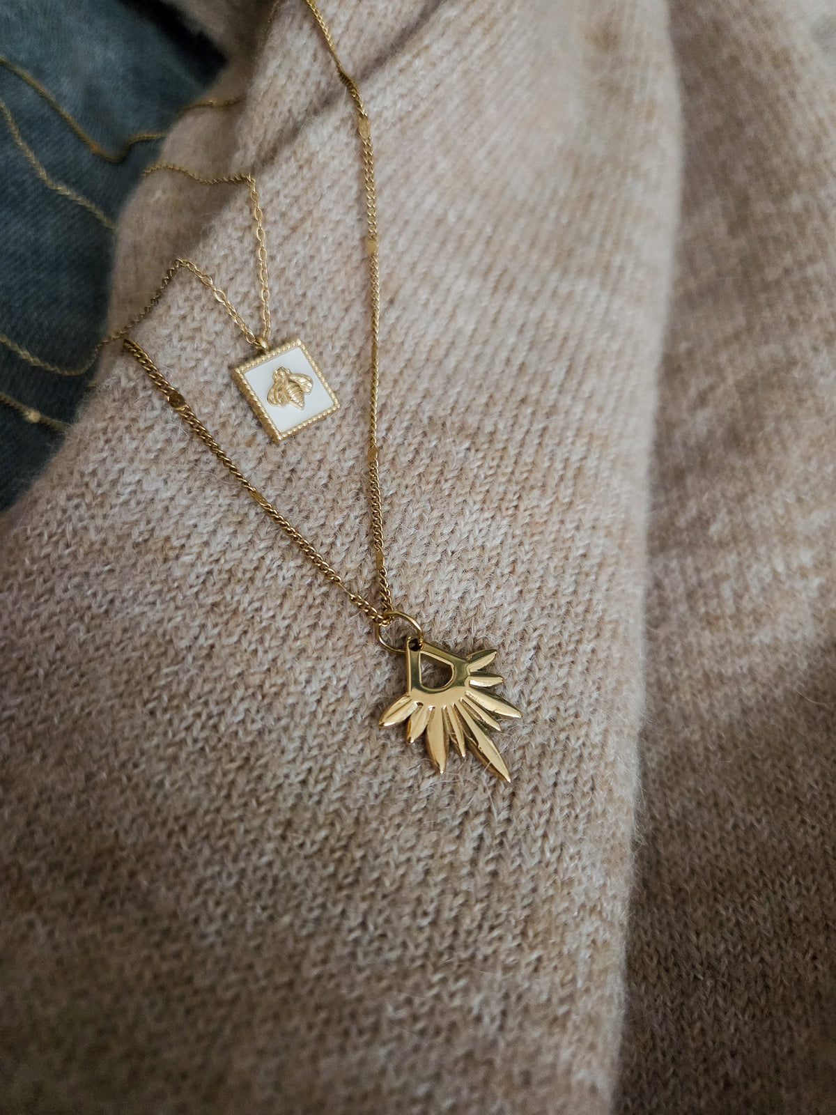 The Honeybee Necklace