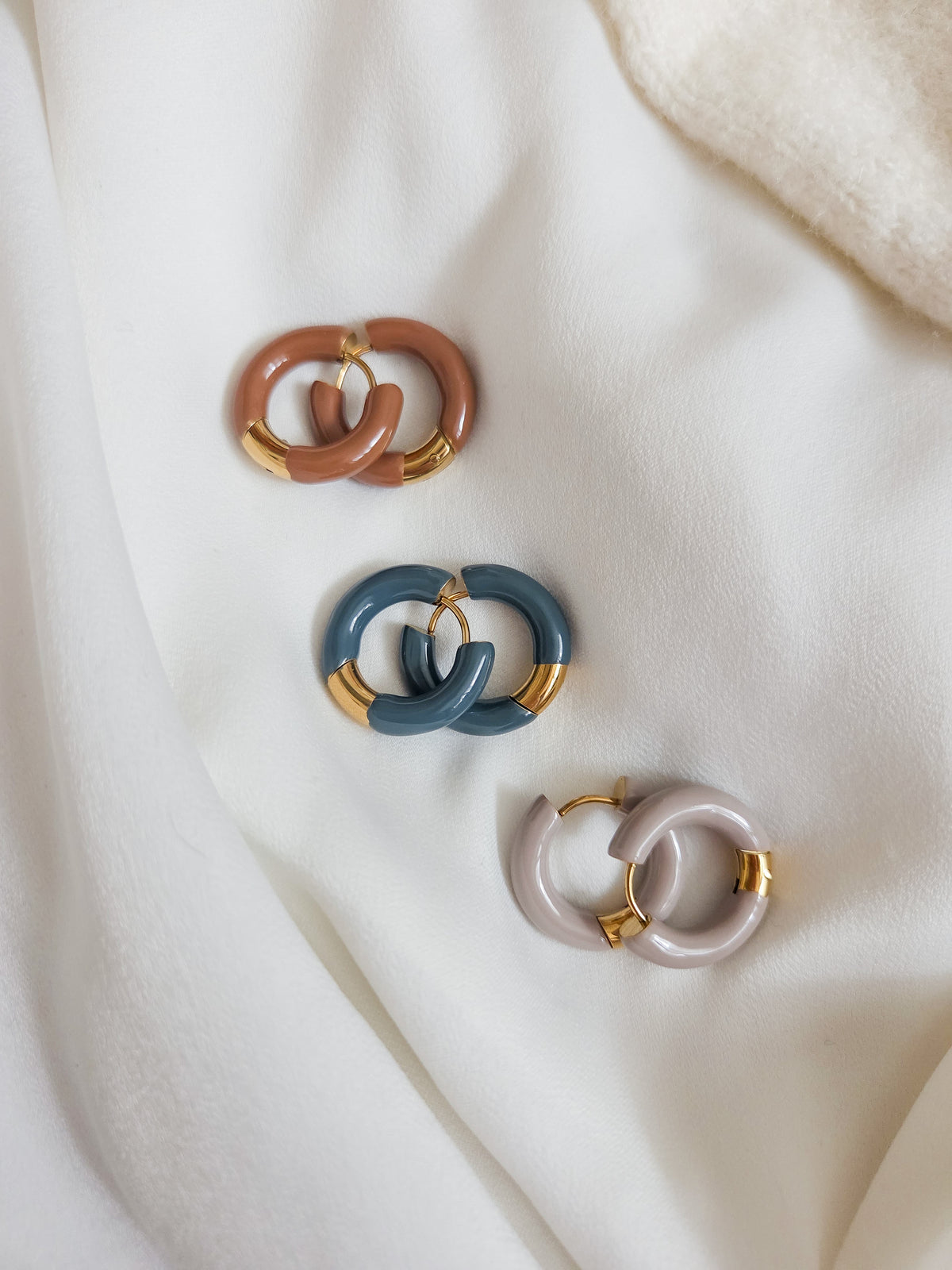 Fireside Hoop Earrings