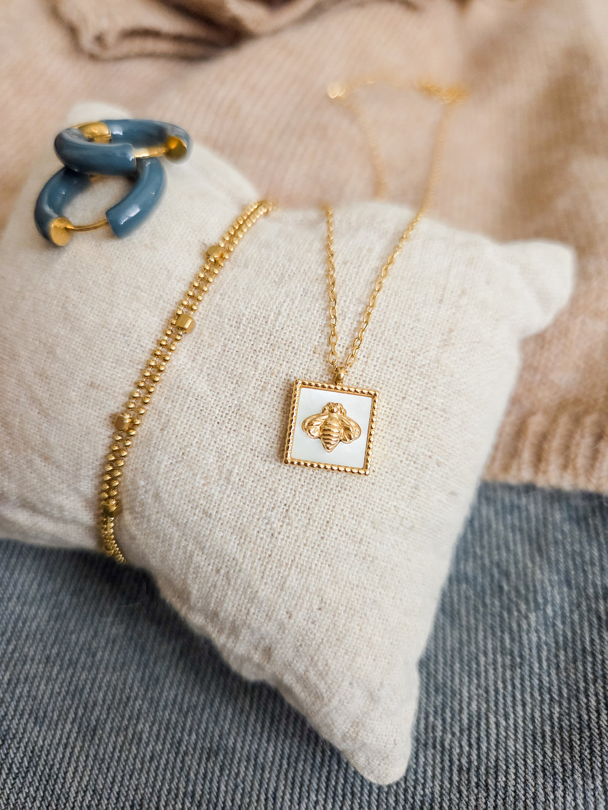 The Honeybee Necklace